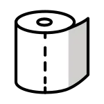 Roll Of Paper SVG Icon
